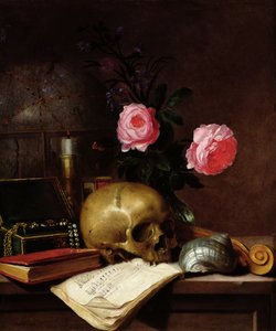Still Life with a Skull
